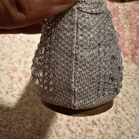 Silver Rhinestone Flats - Picture 3 of 3
